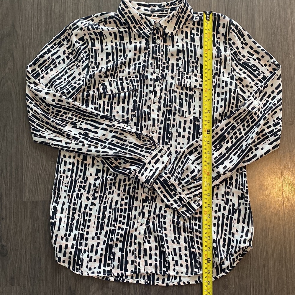 LOFT Pattern Button Down - Picture 3 of 7